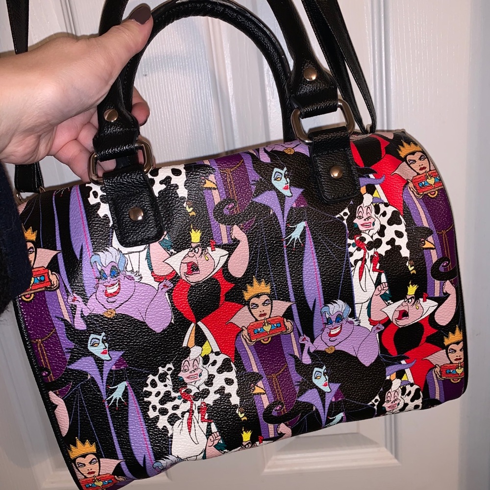 Disney Loungefly Villains Tote with Straps